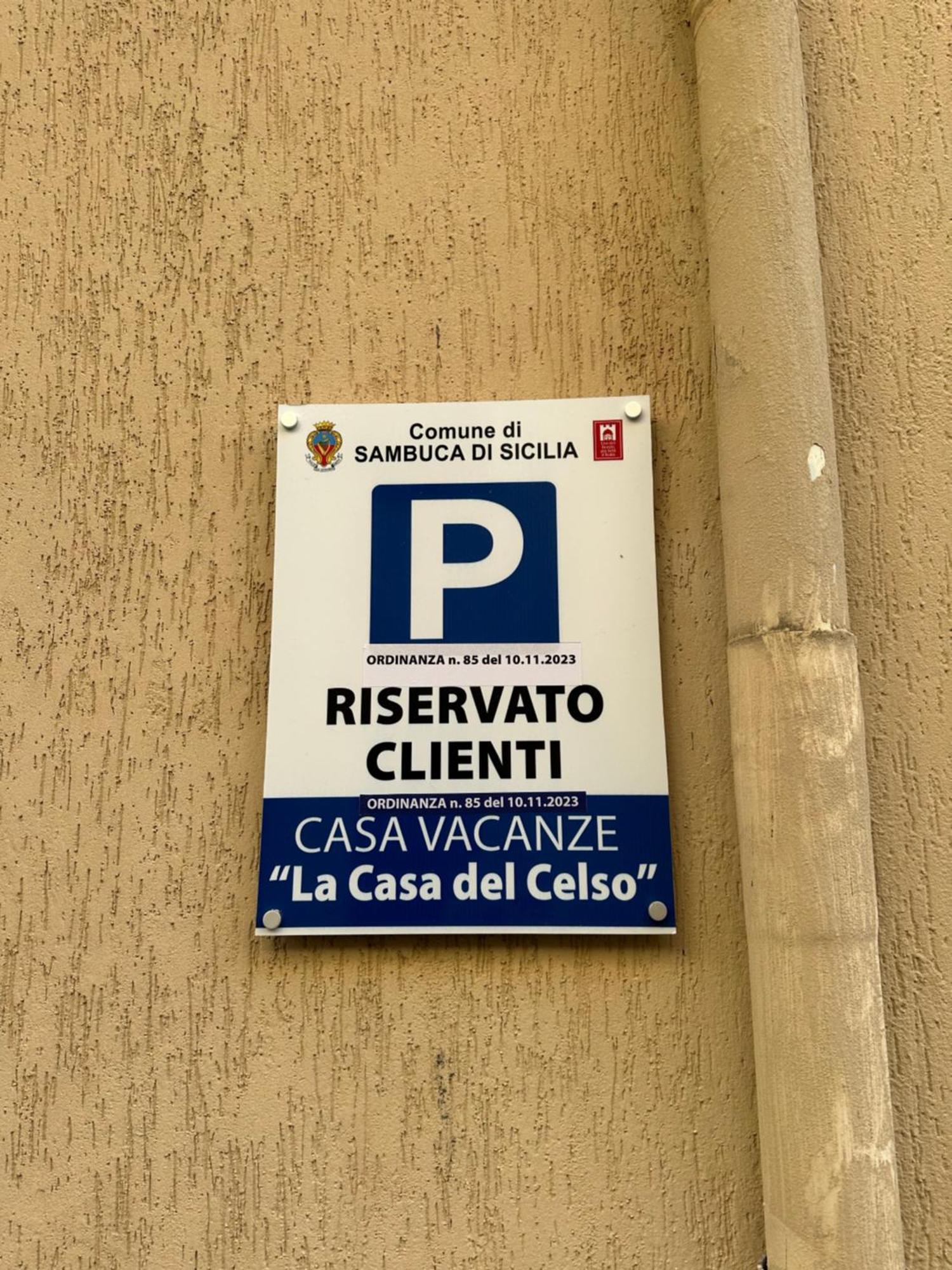 Apartmán La Casa Del Celso Sambuca di Sicilia Exteriér fotografie